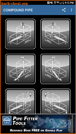 Compound Pipe Calculator screenshot