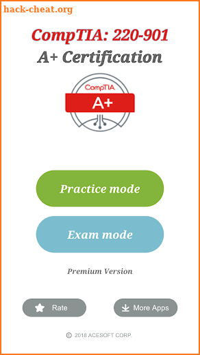 CompTIA A+ Certification: 220-901 Exam screenshot