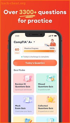 CompTIA Exam Prep 2024 screenshot