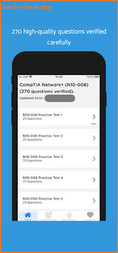 CompTIA Network+ (N10-008) screenshot