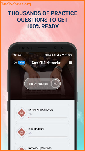 CompTIA® Network+ Practice Test 2021 screenshot