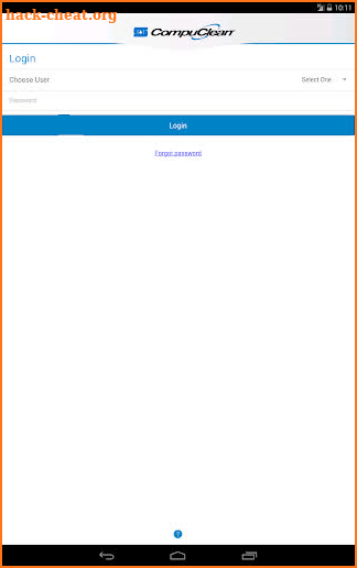 CompuClean Mobile App screenshot