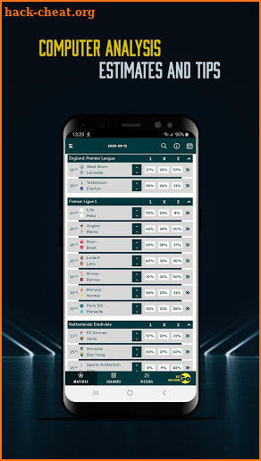 Computer AI Betting Tips, Estimates & Statistics screenshot