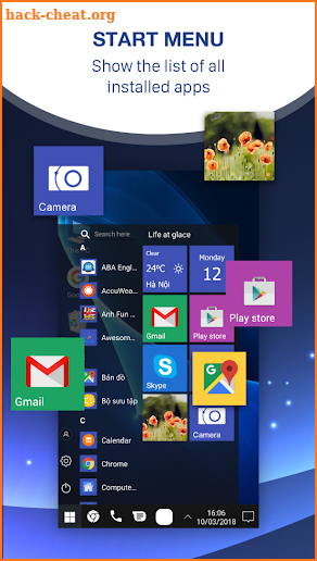 Computer launcher - Desktop Launcher for WIN 10 screenshot