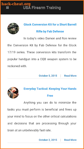 Concealed Carry Gun Tools screenshot