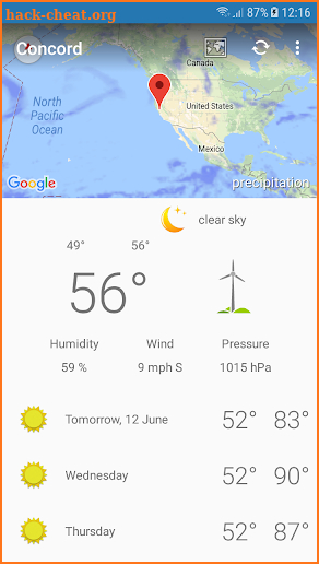 Concord, CA - weather and more screenshot