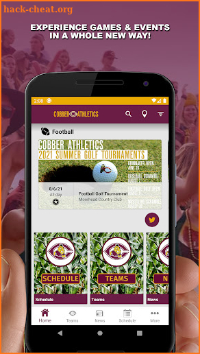 Concordia Cobber Athletics screenshot