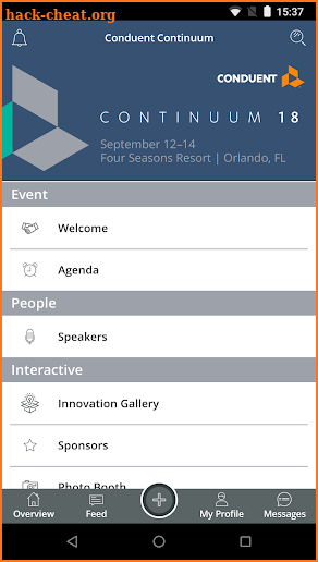 Conduent Continuum screenshot