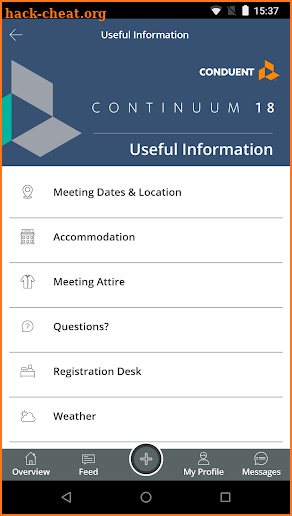 Conduent Continuum screenshot