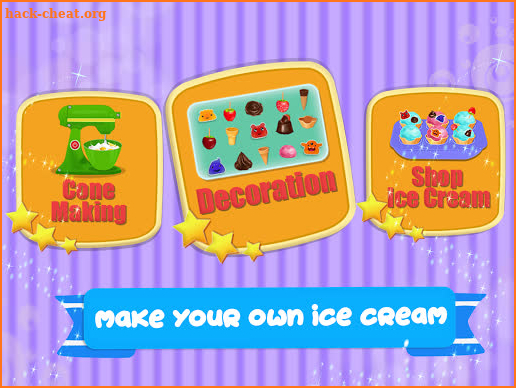 Cone Icecream Cupcake Maker Chef screenshot