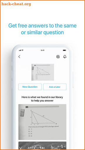 CONECTS Q&A - Math Help screenshot