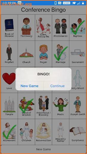 Conference Bingo! screenshot