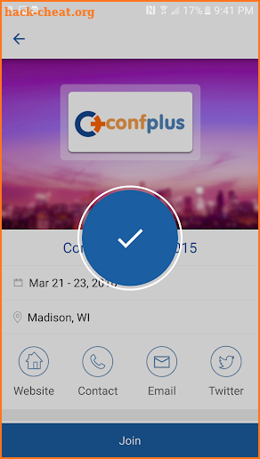 ConfPlus screenshot