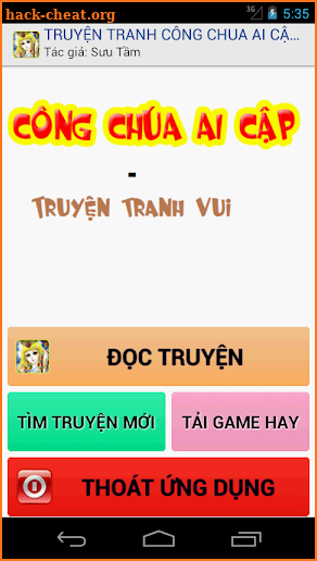 Công Chúa Ai Cập - Truyện Tranh Hay screenshot