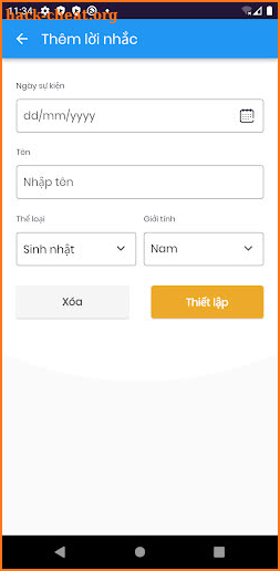 Công cụ tính tuổi screenshot