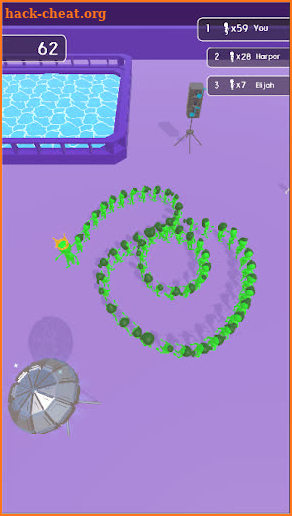 Conga Line.io screenshot