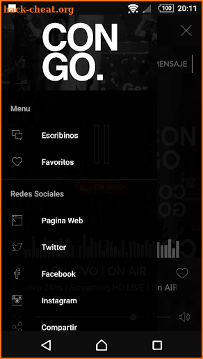 CONGO.FM screenshot