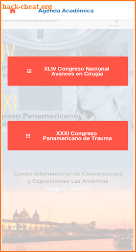 CONGRESO ASCOL - CIRUGIA XLIV & TRAUMA XXXI 2018 screenshot