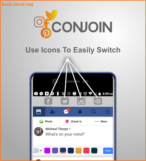 Conjoin - Social Swipe App screenshot