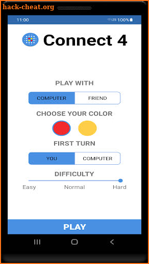 Connect 4 screenshot