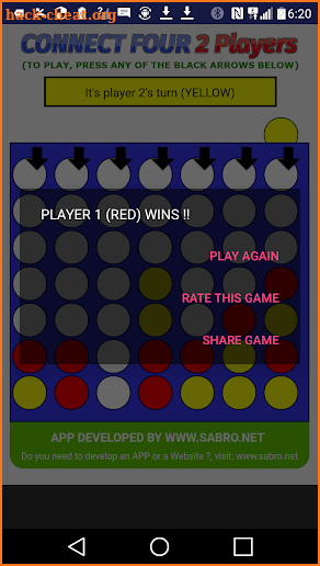 Connect Four 2 Players screenshot