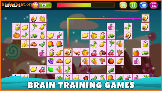 Connect Fruit - 10000 Levels screenshot