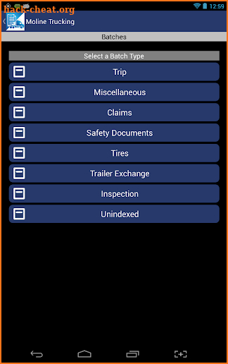 Connect Mobile Capture screenshot