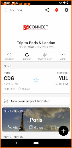 CONNECT PLUS - Travel Leaders screenshot