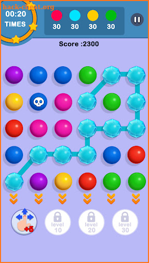 Connect pops-Sweet Match 3 screenshot