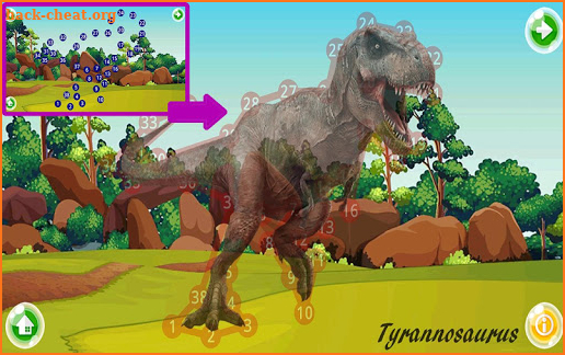 Connect the Dots - Dinosaurs screenshot