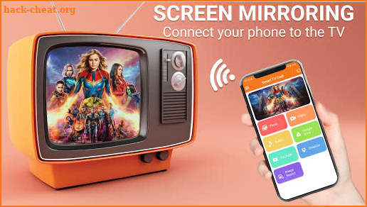 Connect the phone to TV - Screen mirroring for TV screenshot