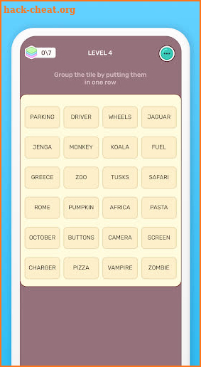 Connect Word: Association Game screenshot