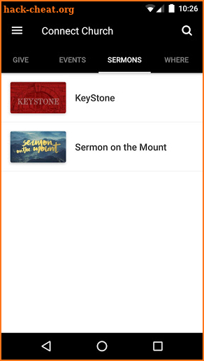 ConnectChurchJax screenshot