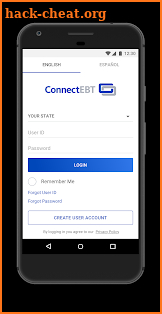 ConnectEBT screenshot