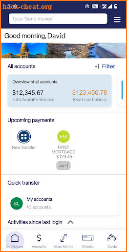 Connections Credit Union screenshot