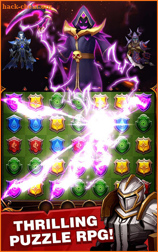 Conqueror & Puzzles : Match 3 RPG Games screenshot