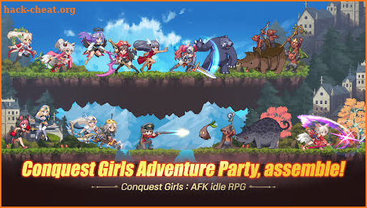 Conquest Girls: AFK Idle RPG screenshot