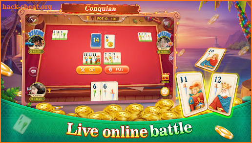 Conquian - Siete Y Media Burro screenshot