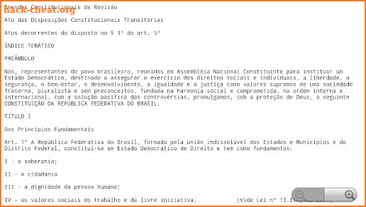 Constituição federal 1988 Em a screenshot