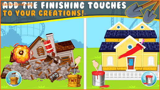 Construction Builder Truck: House Building Games screenshot