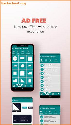 Construction Calculator All In one Pro screenshot