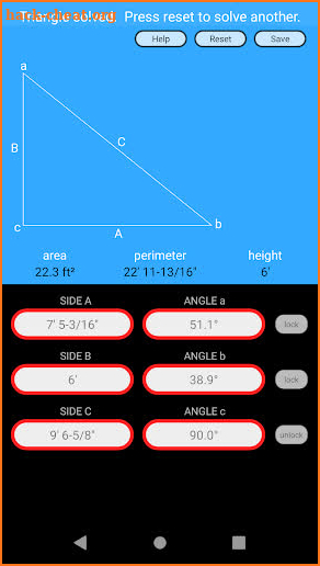 Construction Calculator Free screenshot