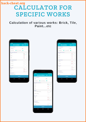 Construction Calculator Pro screenshot