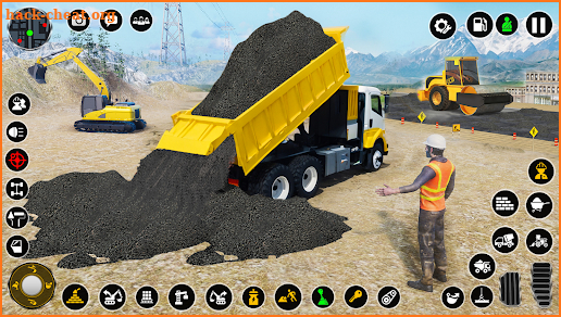 Construction Dump Truck Game screenshot