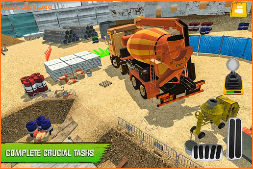 Construction Site Truck Driver screenshot