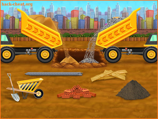 Construction Vehicles - Build House & Car Wash screenshot