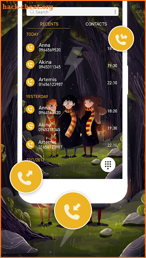 Contact for Harry Potter - Phone Dialer Theme 2018 screenshot