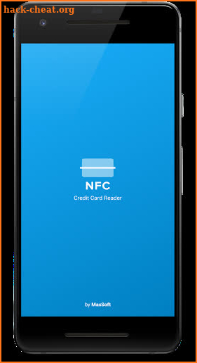 Contactless Credit Card Reader screenshot