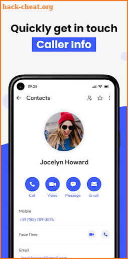 Contacts screenshot