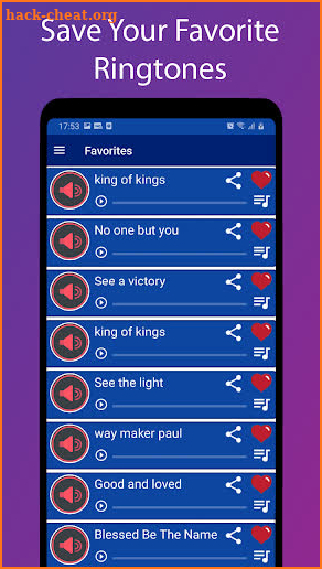 Contemporary Christian Ringtones screenshot